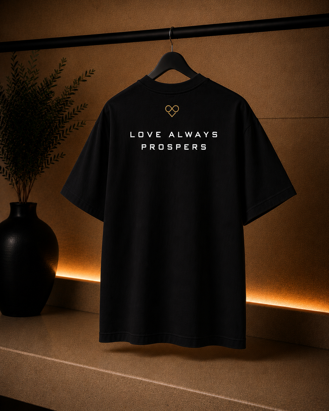 Essential Heavyweight Tee — Black
