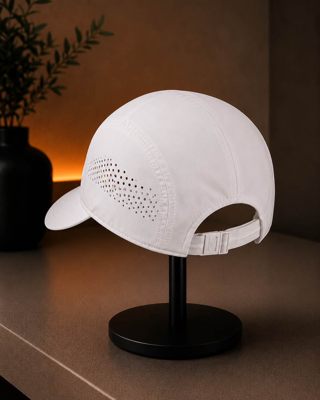 Signature Technical Cap — White