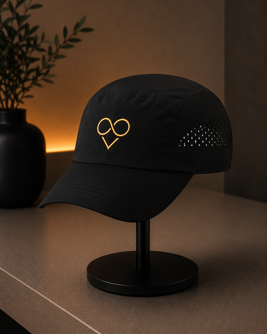 Signature Technical Cap — Black