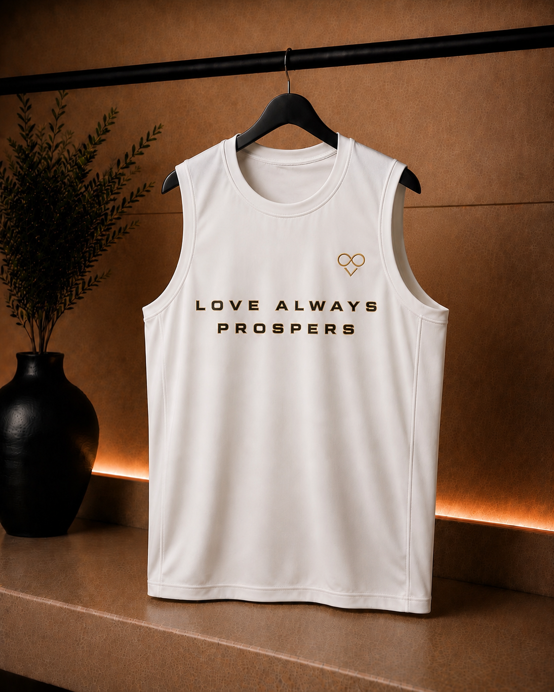 Signature Performance Vest — White