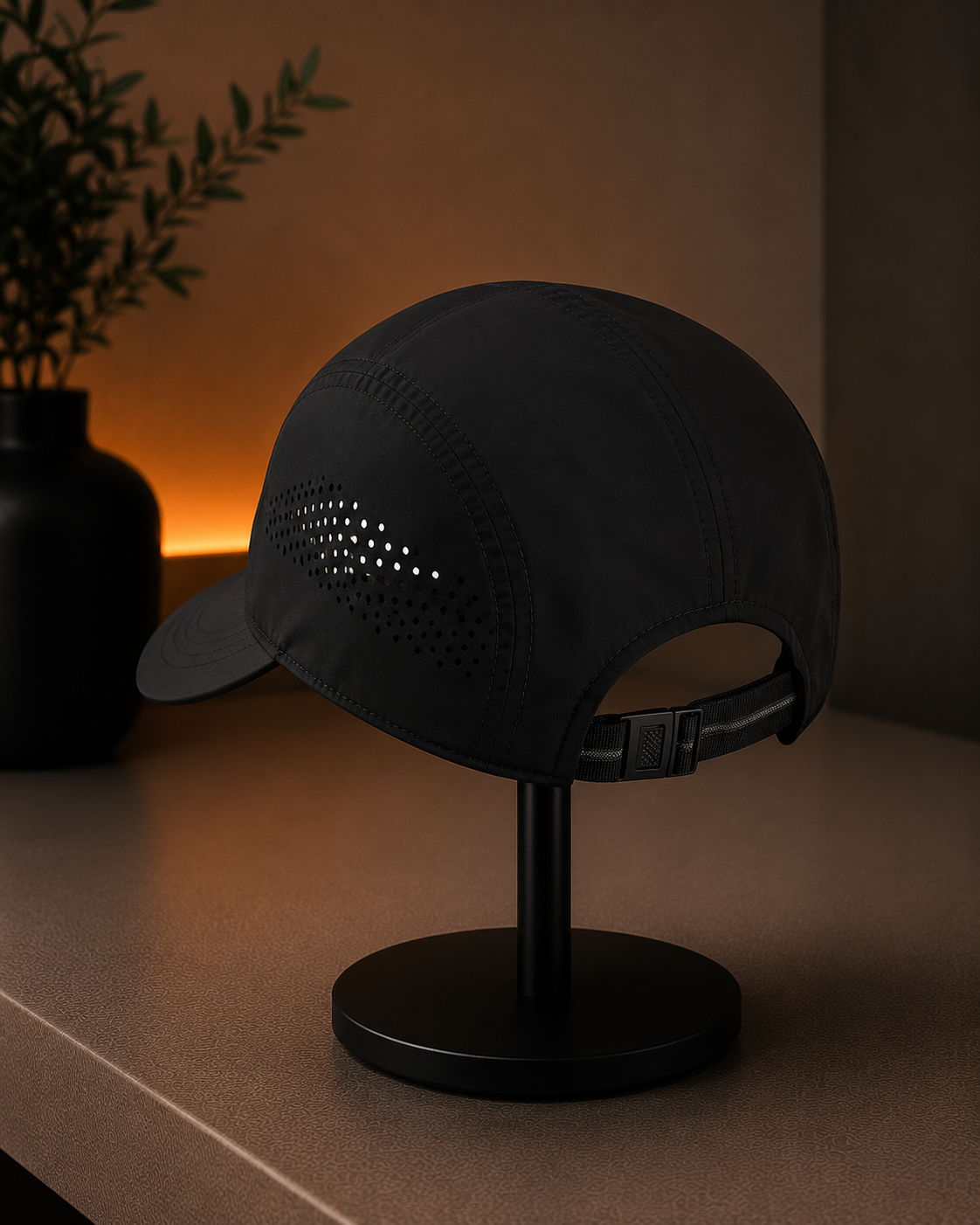 Signature Technical Cap — Black