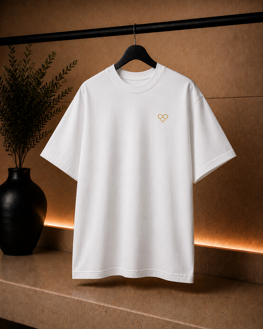 Essential Heavyweight Tee — White